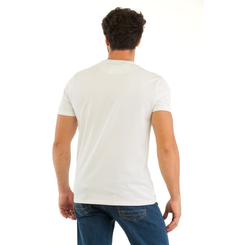Bikkembergs White Cotton T-Shirt