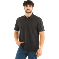 Bikkembergs Gray Cotton Polo Shirt