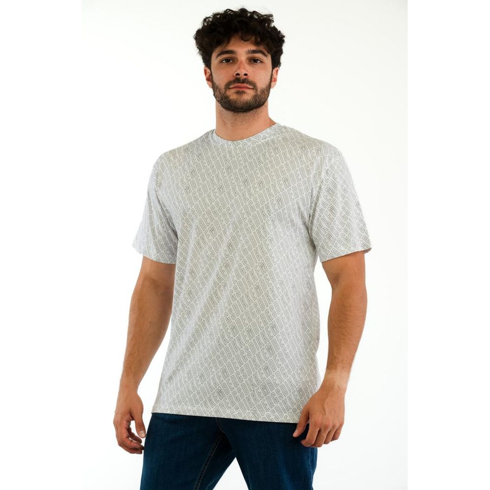 Bikkembergs White Cotton T-Shirt