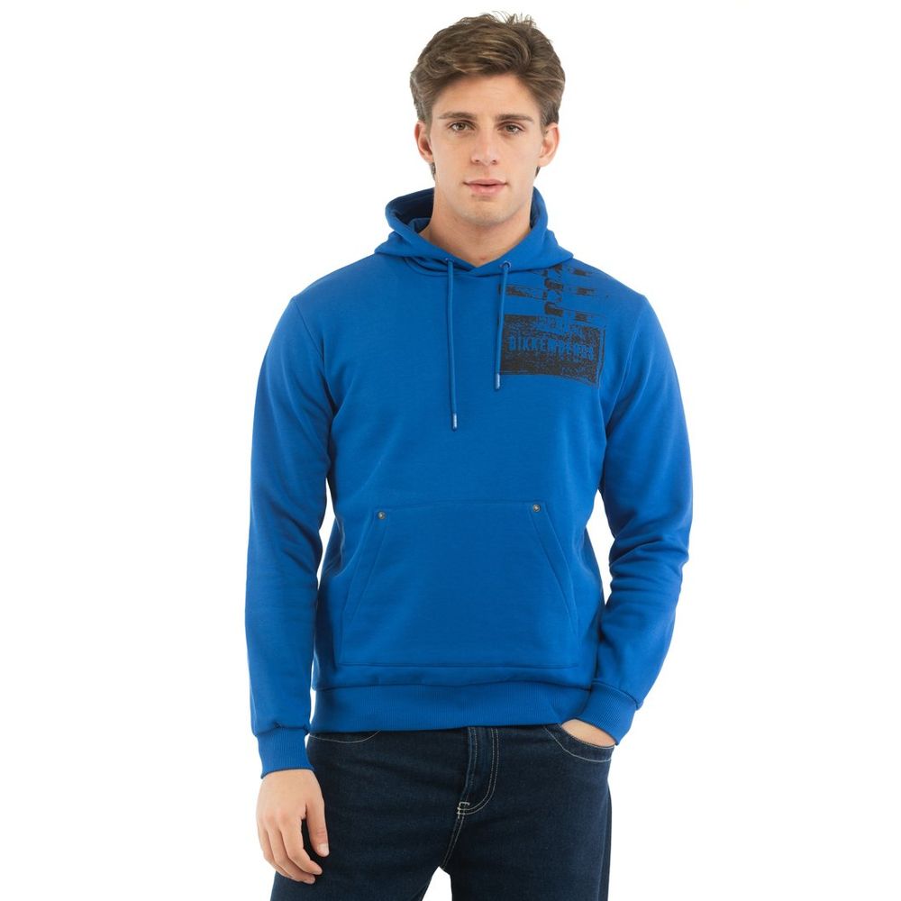Bikkembergs Blue Cotton Sweatshirt
