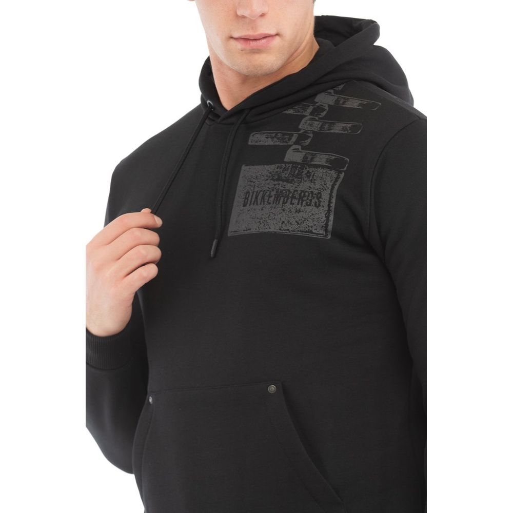 Bikkembergs Black Cotton Sweatshirt