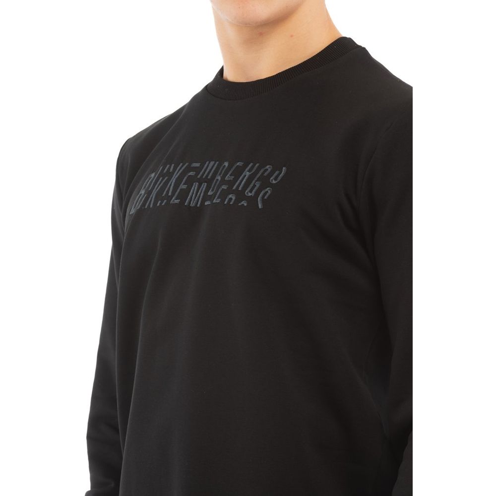 Bikkembergs Black Cotton Sweatshirt