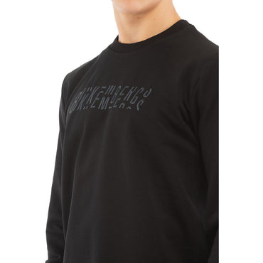 Bikkembergs Black Cotton Sweatshirt