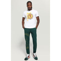 Bikkembergs Green Cotton Joggers (Workout Pants)
