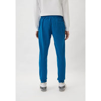 Bikkembergs Light Blue Cotton Casual Pants