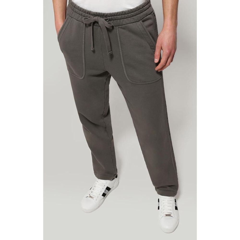 Bikkembergs Green Cotton Joggers (Workout Pants)