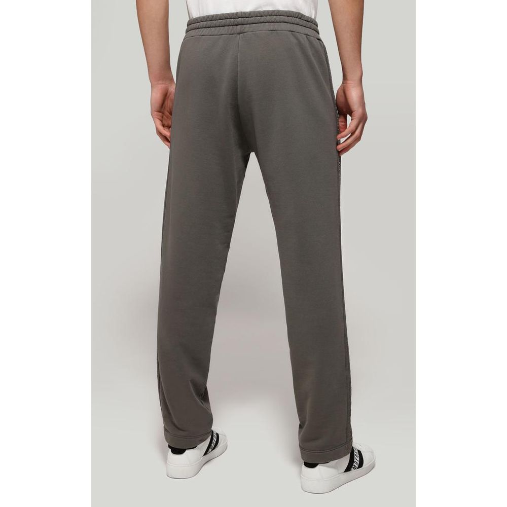 Bikkembergs Green Cotton Joggers (Workout Pants)