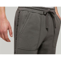 Bikkembergs Green Cotton Joggers (Workout Pants)
