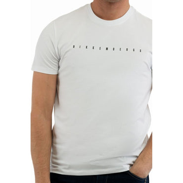 Bikkembergs White Cotton T-Shirt