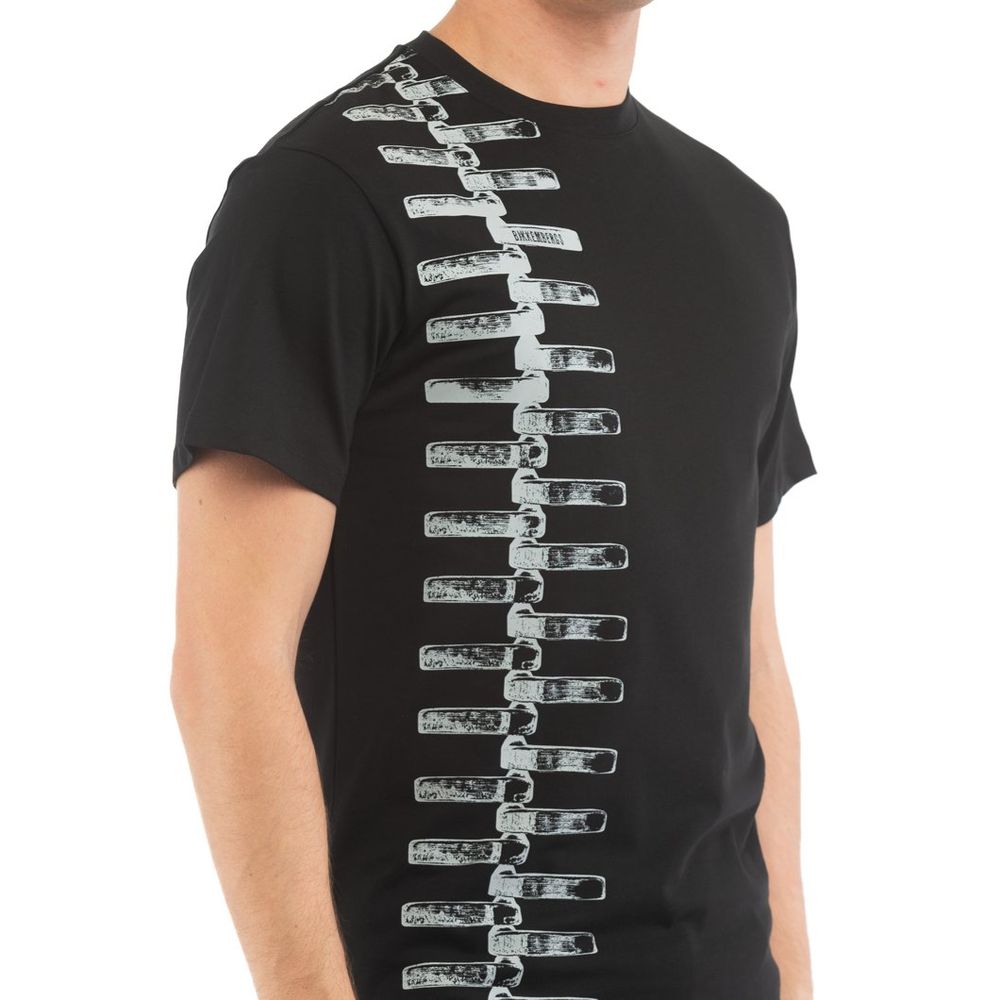 Bikkembergs Black Cotton T-Shirt
