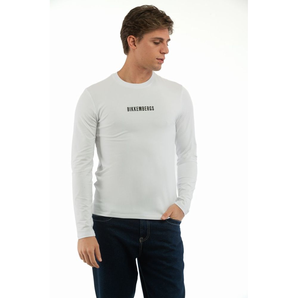 Bikkembergs White Cotton Sportswear