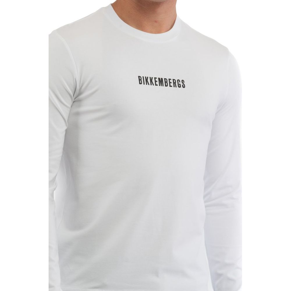 Bikkembergs White Cotton Sportswear