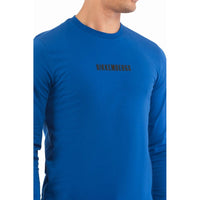 Bikkembergs Blue Cotton Sportswear