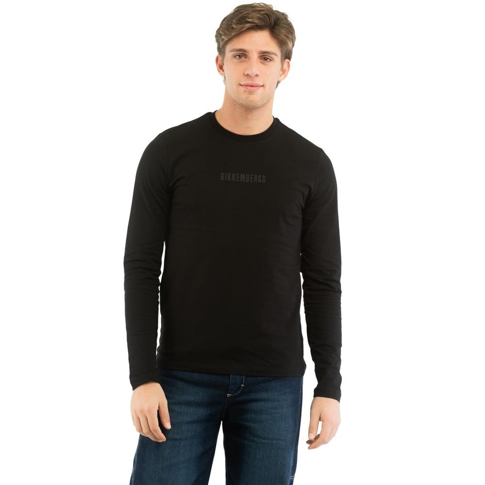 Bikkembergs Black Cotton Sportswear