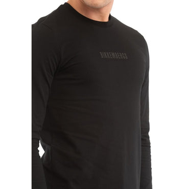 Bikkembergs Black Cotton Sportswear