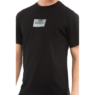 Bikkembergs Black Cotton T-Shirt