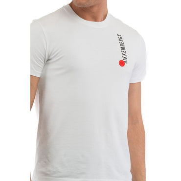Bikkembergs White Cotton Sportswear