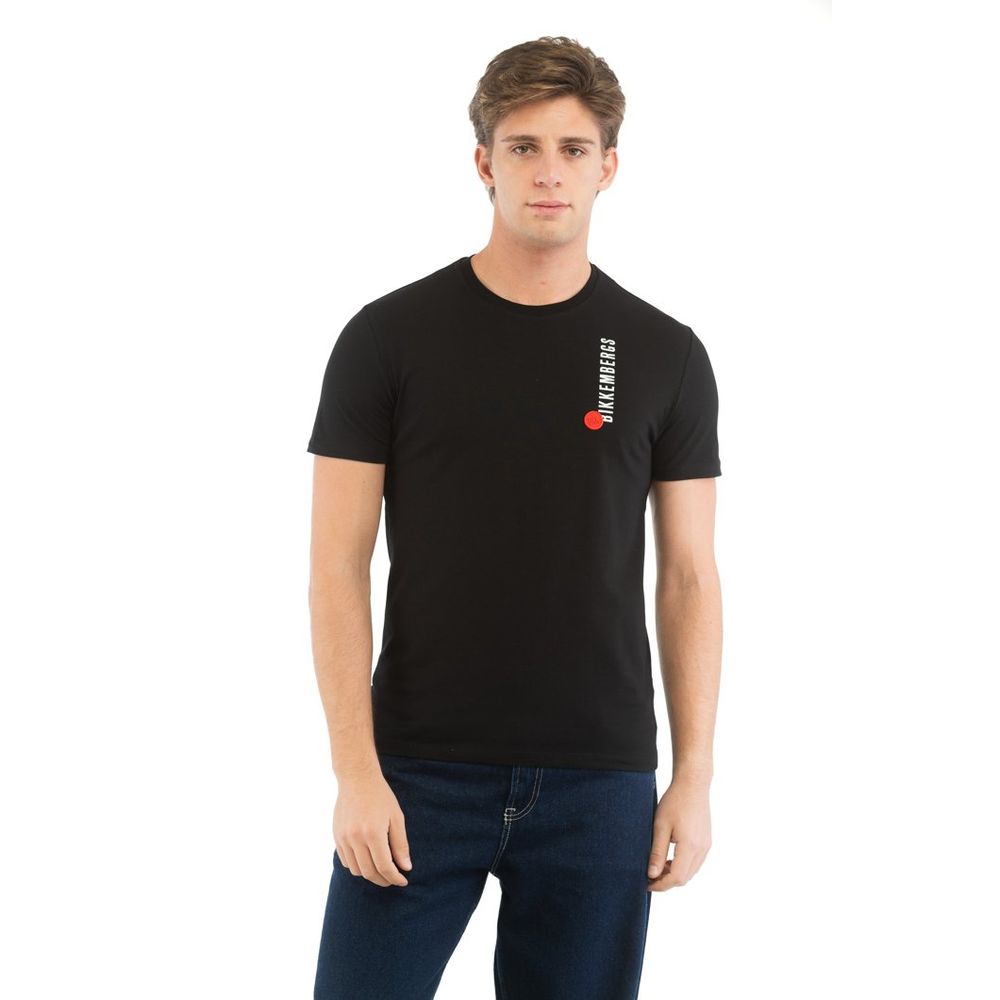 Bikkembergs Black Cotton Sportswear