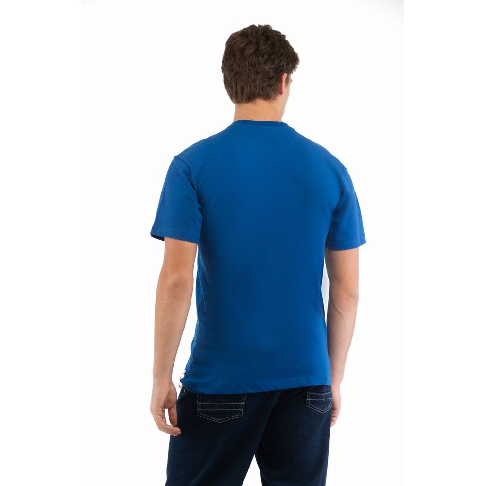 Bikkembergs Blue Cotton T-Shirt