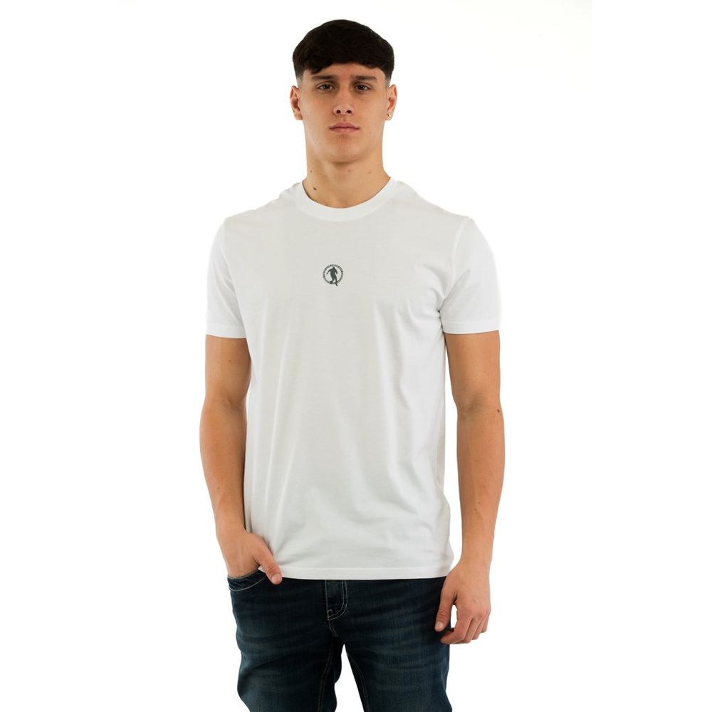 Bikkembergs White Cotton T-Shirt