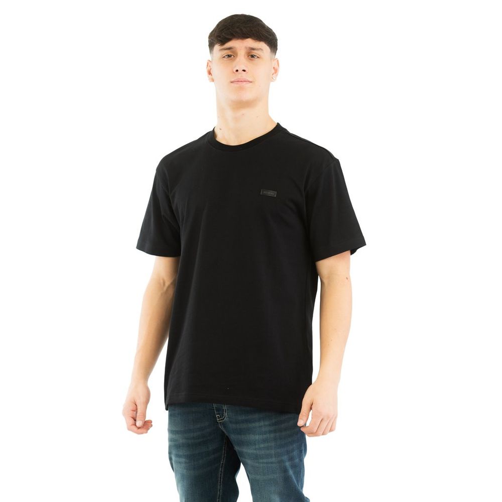 Bikkembergs Black Cotton T-Shirt