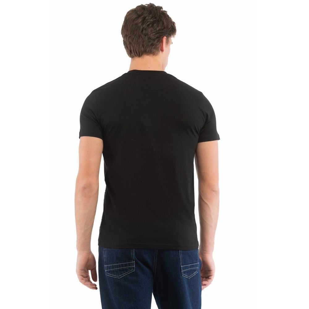 Bikkembergs Black Cotton T-Shirt