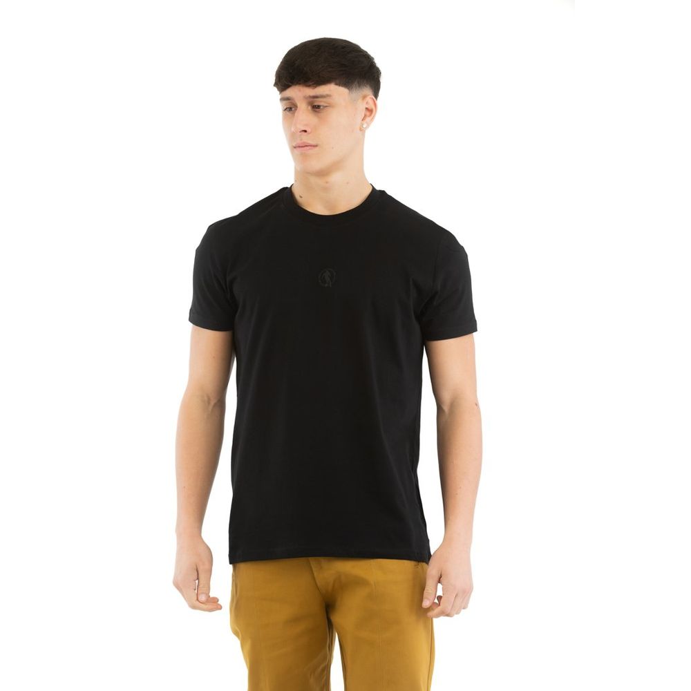 Bikkembergs Black Cotton T-Shirt