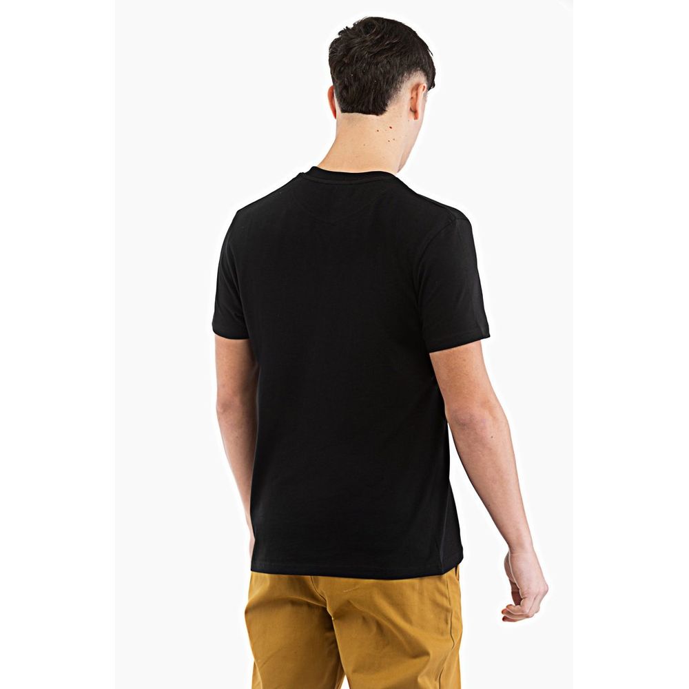 Bikkembergs Black Cotton T-Shirt