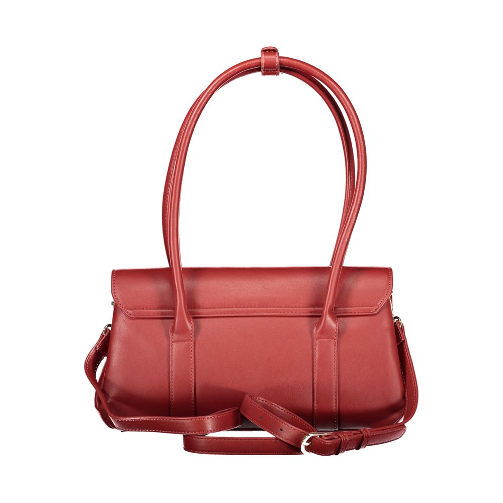 Valentino Red Polyethylene Handbag
