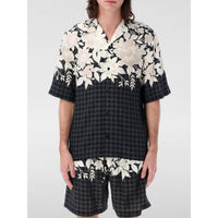 Amiri Black Silk Pattern Shirt