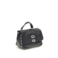 Zanellato Blue Calf Leather Bos Taurus Shoulder Bag