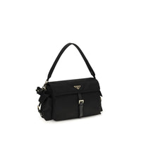 Prada Black Recycled Polyamide Shoulder Bag