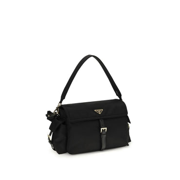 Prada Black Recycled Polyamide Shoulder Bag