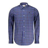 Timberland Blue Cotton Men's Shirt