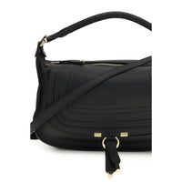 Chloé Black Calf Leather Bos Taurus Shoulder Bag