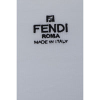Fendi White Cotton Top