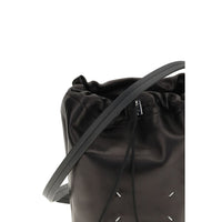 Margiela Black Calf Leather Bos Taurus Shoulder Bag