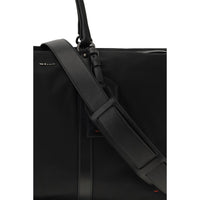 Kiton Black Nylon Luggage And Travel