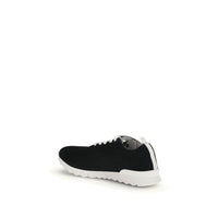 Kiton Black Rubber Athletic Sneakers