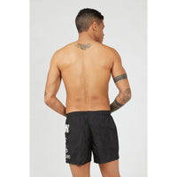 Moschino Black Polyester Swim Shorts