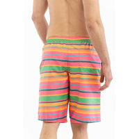 Moschino Multicolor Polyester Swim Shorts