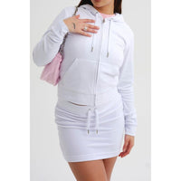 Juicy Couture White Polyester Sweatshirt