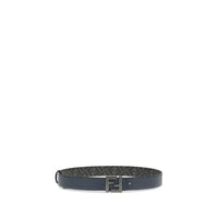 Fendi Blue Calf Leather Bos Taurus Regular Belt