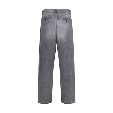 Margiela Gray Cotton Jeans Denim