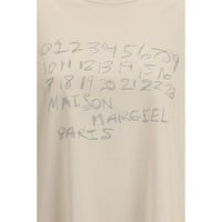 Margiela Beige Cotton T-Shirt