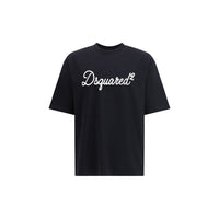 Dsquared² Black Cotton T-Shirt
