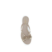 Valentino Garavani Beige Pvc Flat Sandals