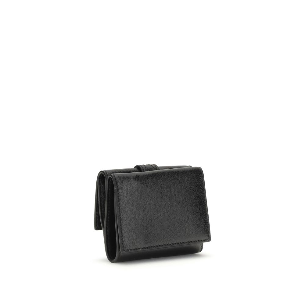 Chloé Black Calf Leather Bos Taurus Wallet
