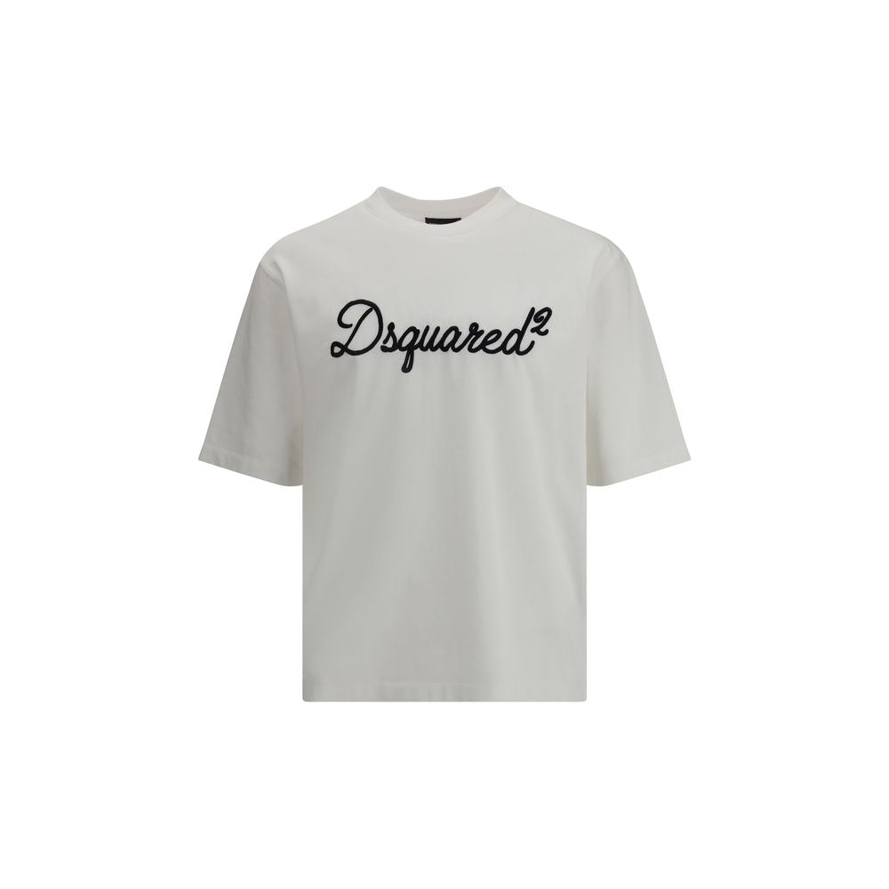 Dsquared² White Cotton T-Shirt