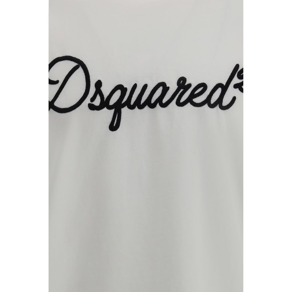 Dsquared² White Cotton T-Shirt